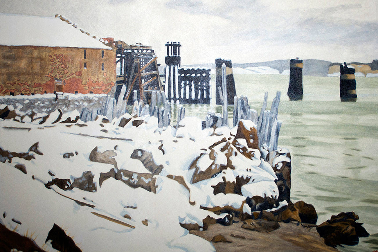 Jim Alden’s legacy of paintings on display at Port Townsend Library