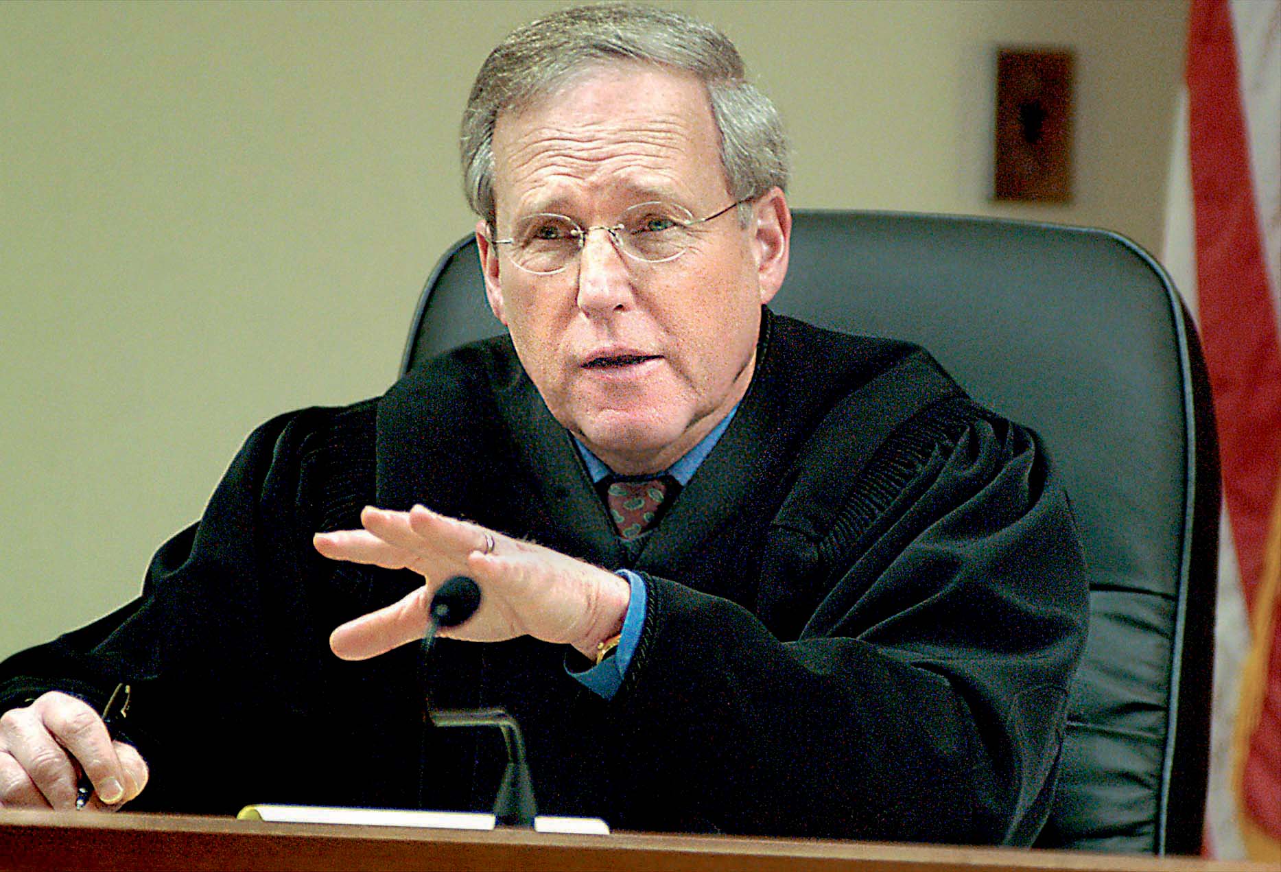 Judge George Wood (Peninsula Daily News)