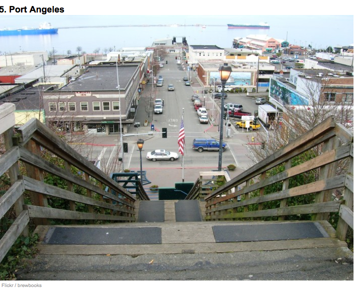 A view of Port Angeles. Only in Your State.com