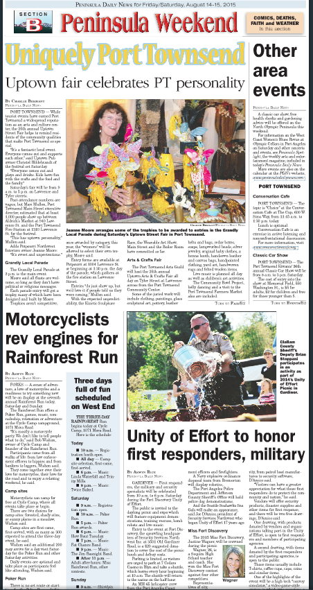 Your weekend guidebook to Peninsula happenings — the print PDN