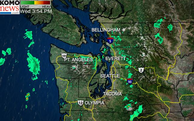 At 3:54 p.m. today. KOMO 4 News