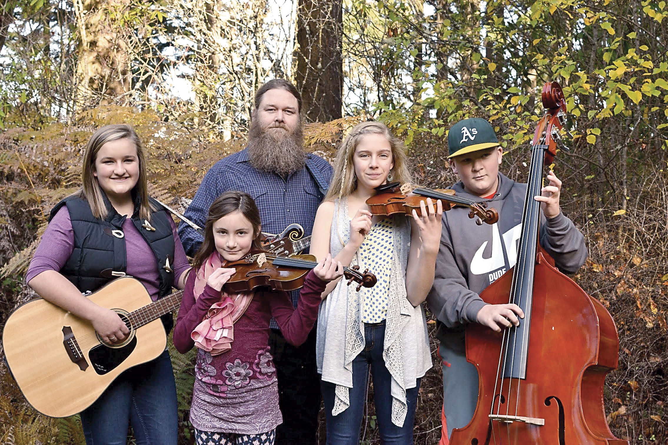 The Flying Strings — from left