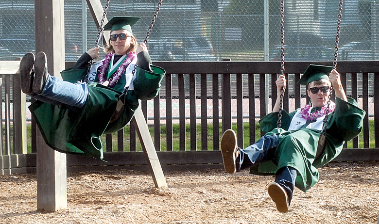 Port Angeles High School graduates Daniel Williams