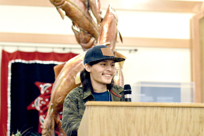 Makah poet John Pritchard III is headed for Florence