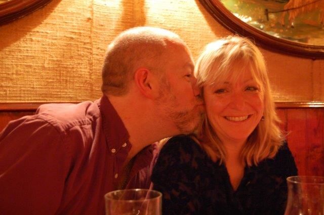 Peter and Anna Quinn on a romantic night after they met on Match.com. (Courtesy of Anna Quinn)