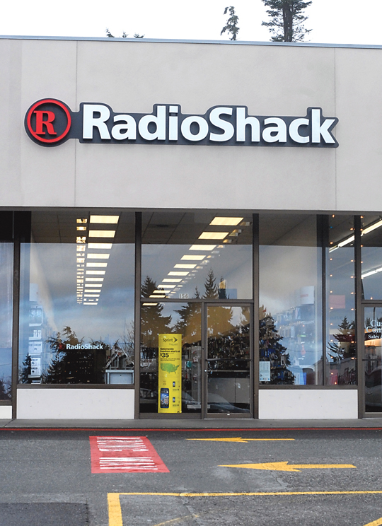 The Port Angeles RadioShack store at Port Angeles Plaza