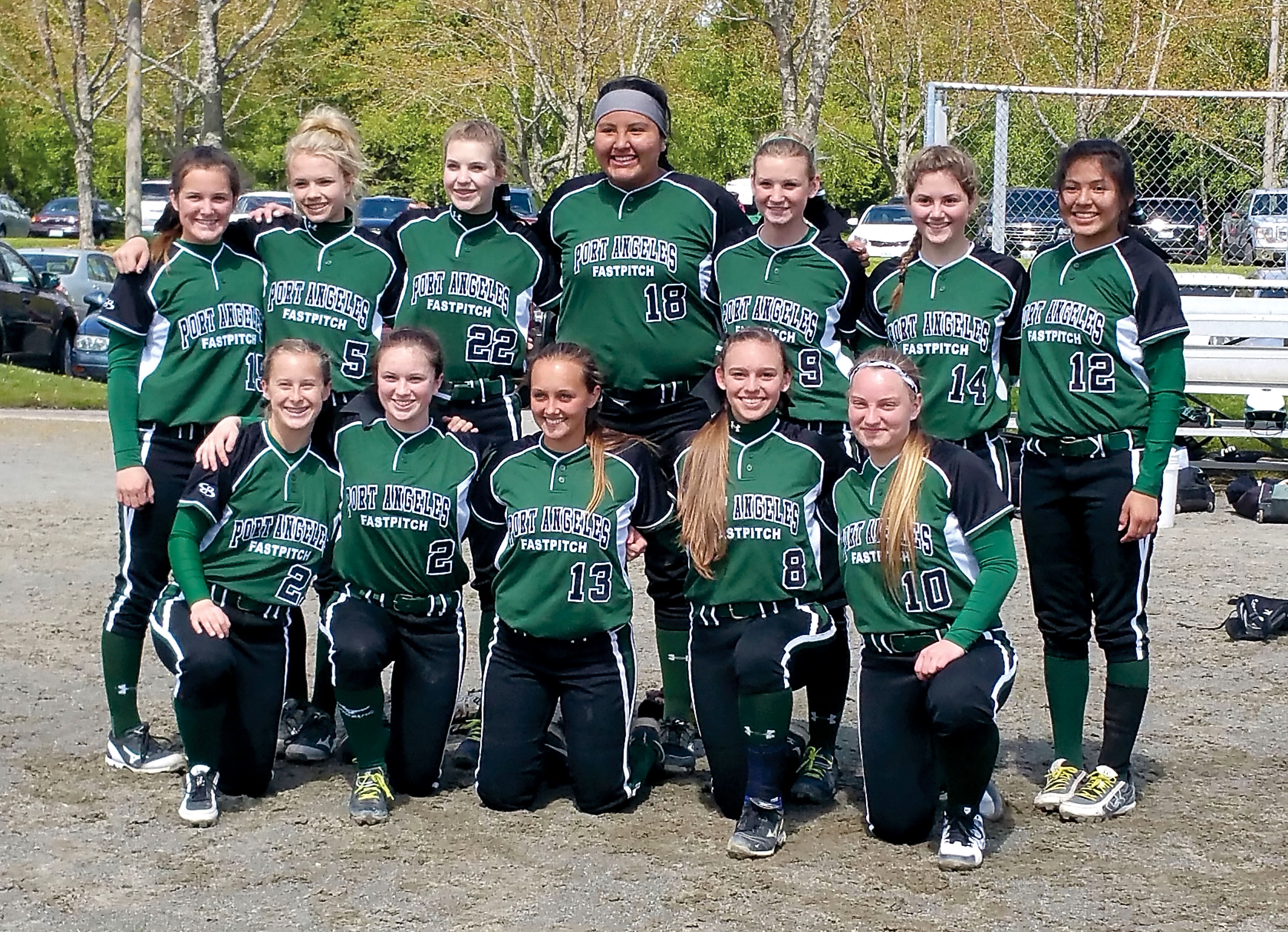 The Port Angeles Illusion 16U select travel softball team is