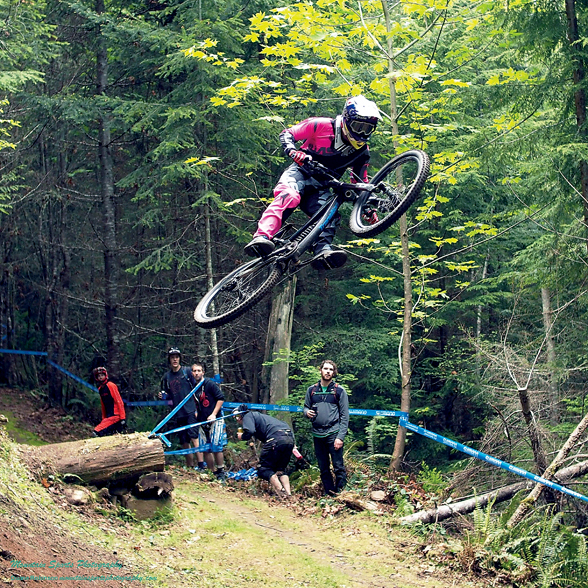 The Northwest Cup downhill mountain bike races are at Dry Hill in Port Angeles this weekend. ()