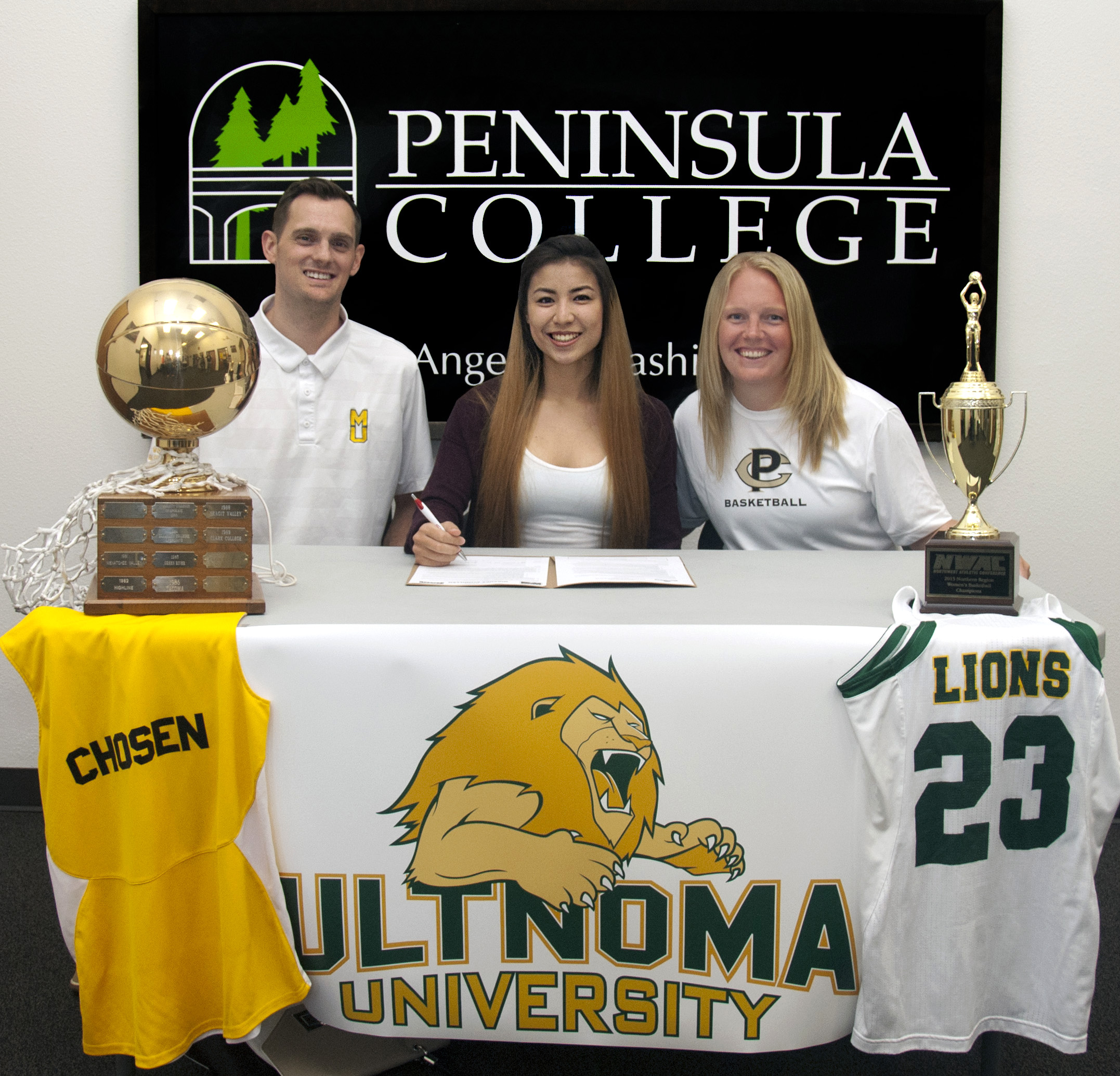 Peninsula College sophomore Miranda Schmillen