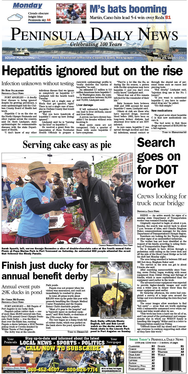 Today's front page tailored for the PDN's readers in Jefferson County. There's more inside that isn't online! ()