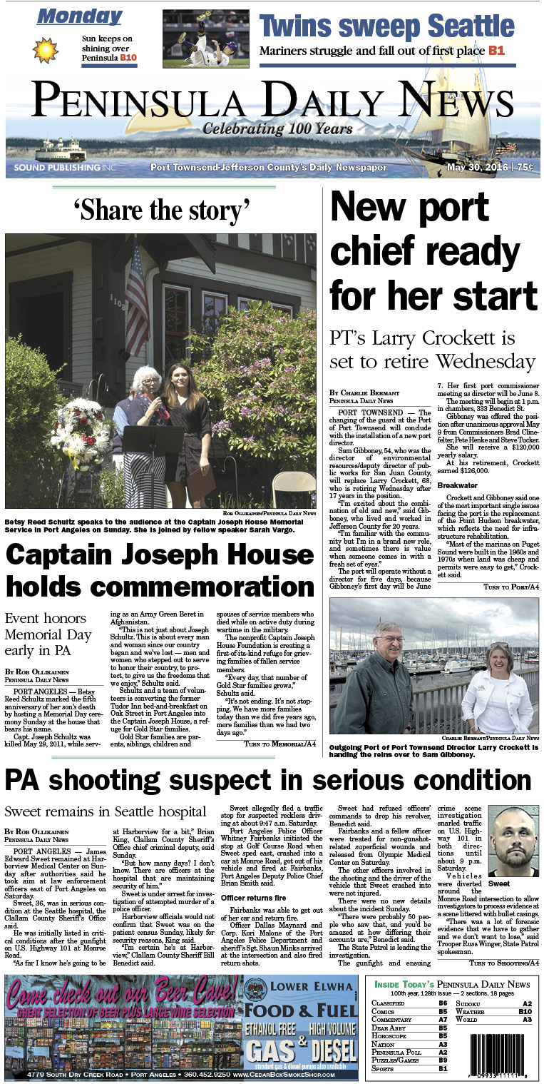 Today's front page tailored for the PDN's readers in Jefferson County. There's more inside that isn't online! ()
