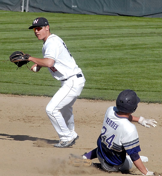 Wilder shortstop Matt Hendry