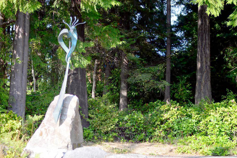 James Hubbell's sculpture “Spirit