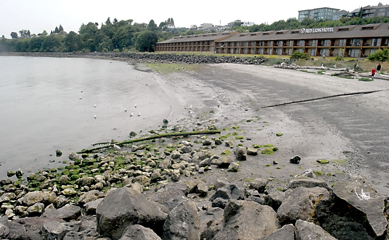 Hollywood Beach in Port Angeles. Keith Thorpe/Peninsula Daily News