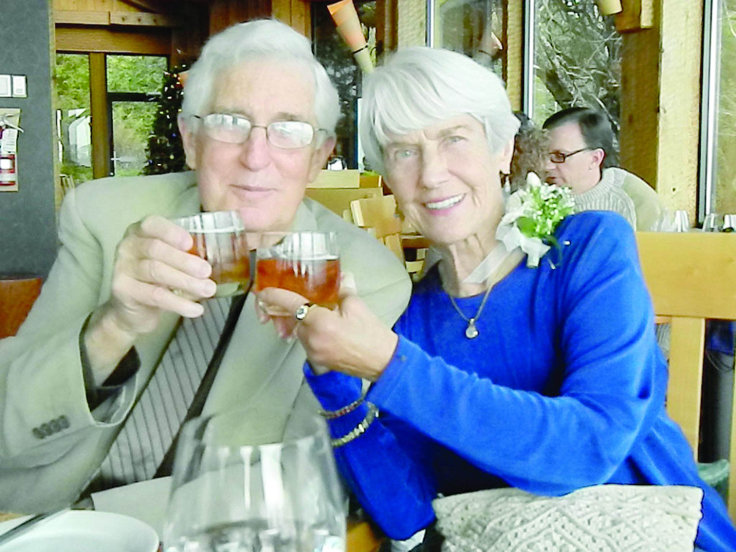 Ray and Carolyn Lowrie have been named Marrowstone Island Citizens of the Year. — Karin Lowrie ()