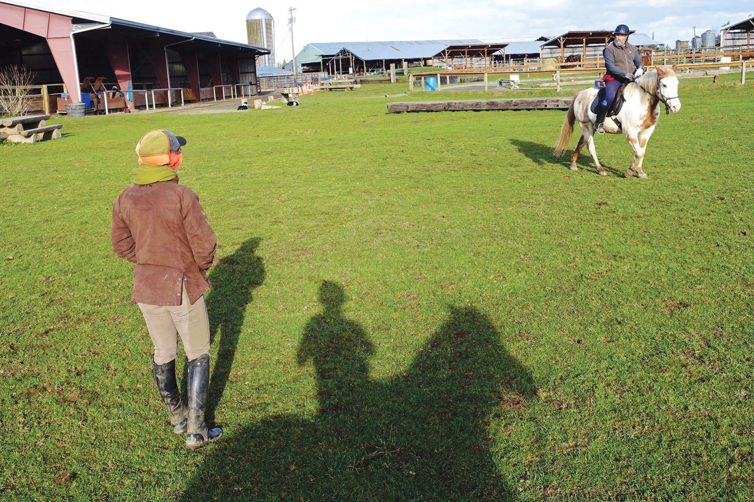 Freedom Farm’s owner Mary Gallagher