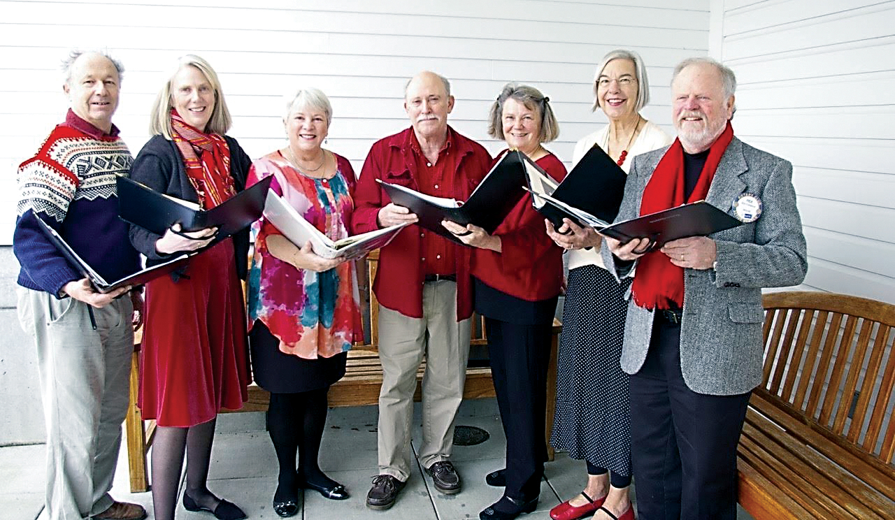The Rainshadow Chorale — from left