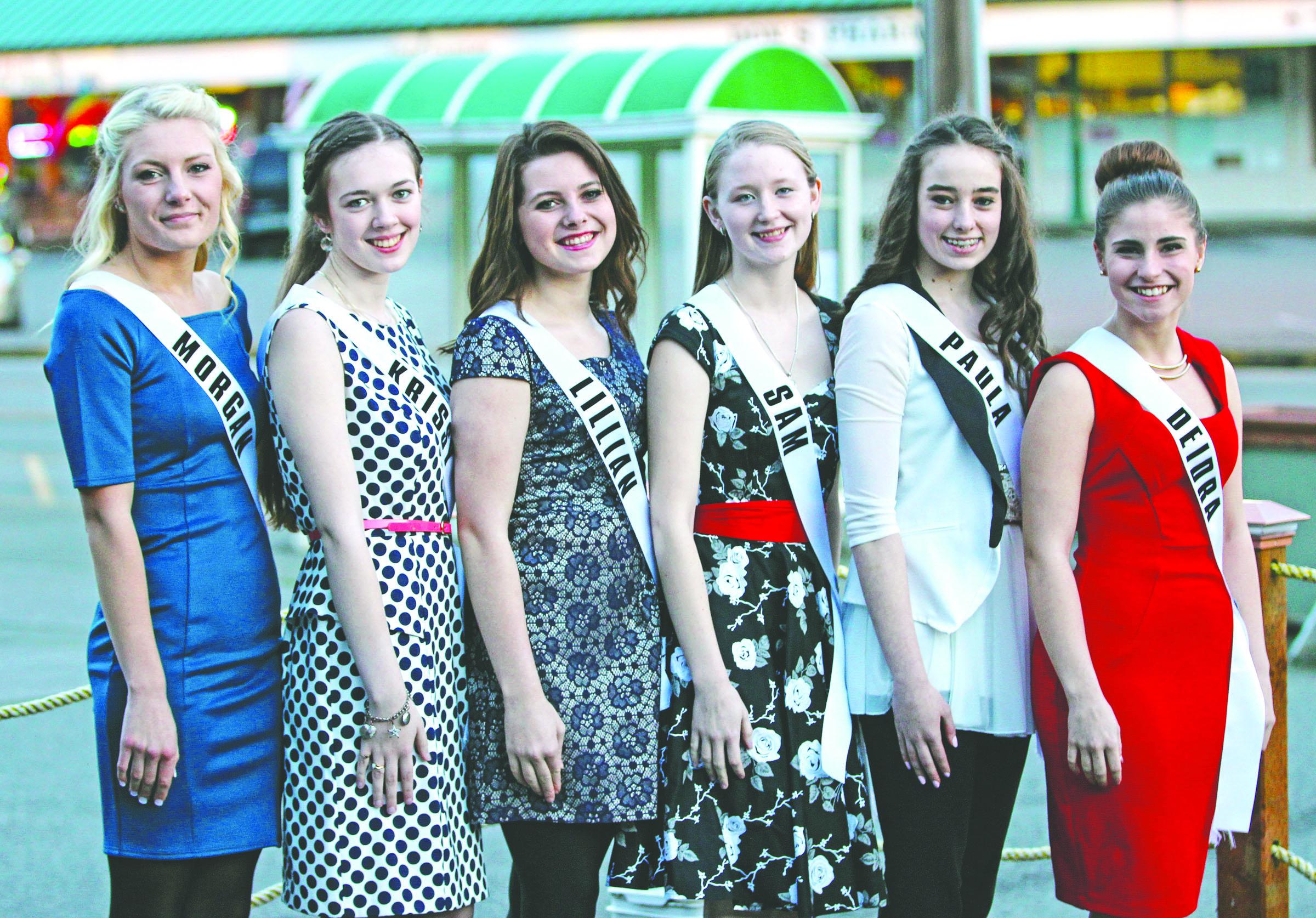 Candidates for 2015 Rhododendron Festival royalty are