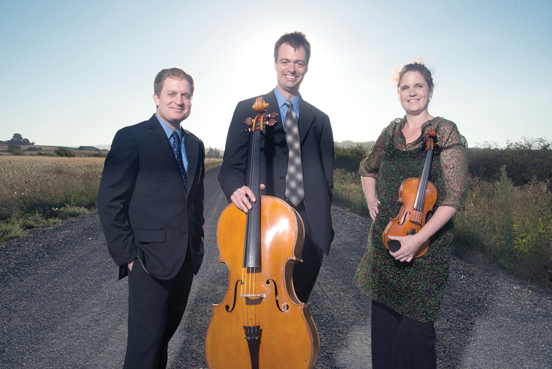 The Amelia Piano Trio — from left