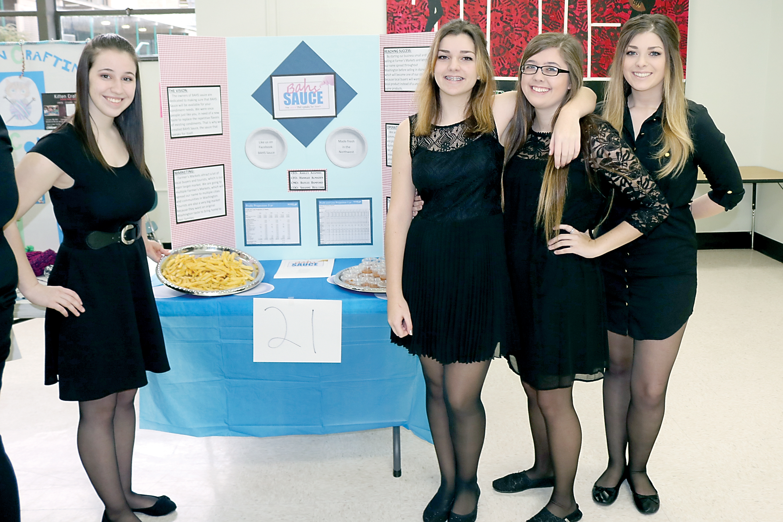 Port Angeles High School Contemporary Issues students