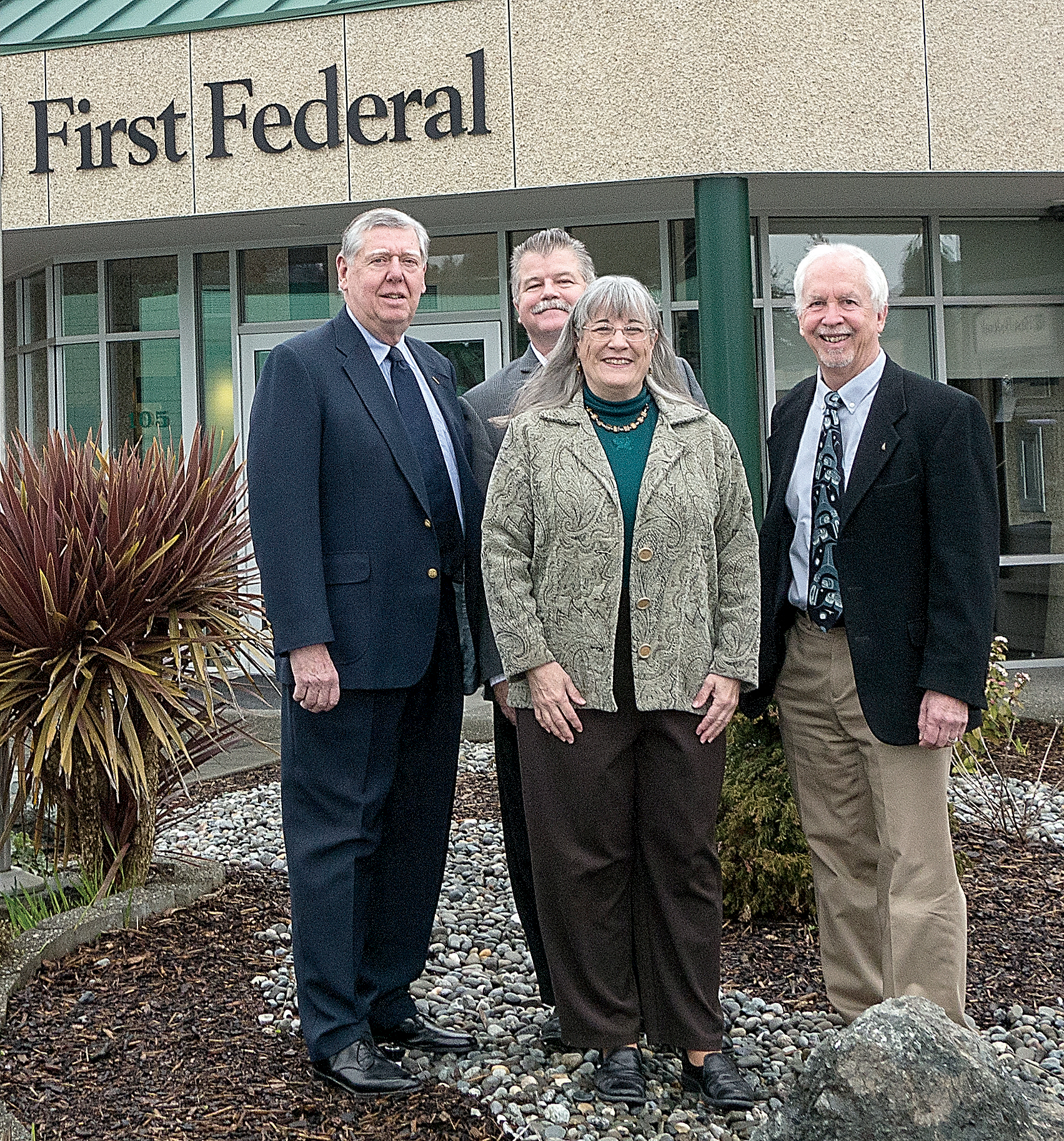 From left are David Flodstrom