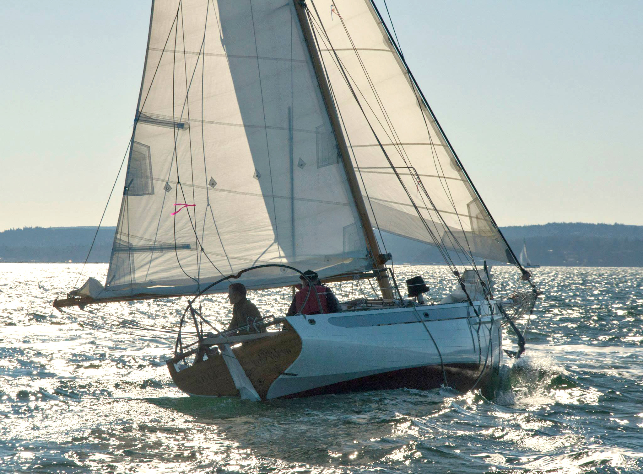 The 25th annual Shipwrights' Regatta will take place Saturday. It attracts a variety of vessels such as this sailboat photographed at the 2015 event. ()