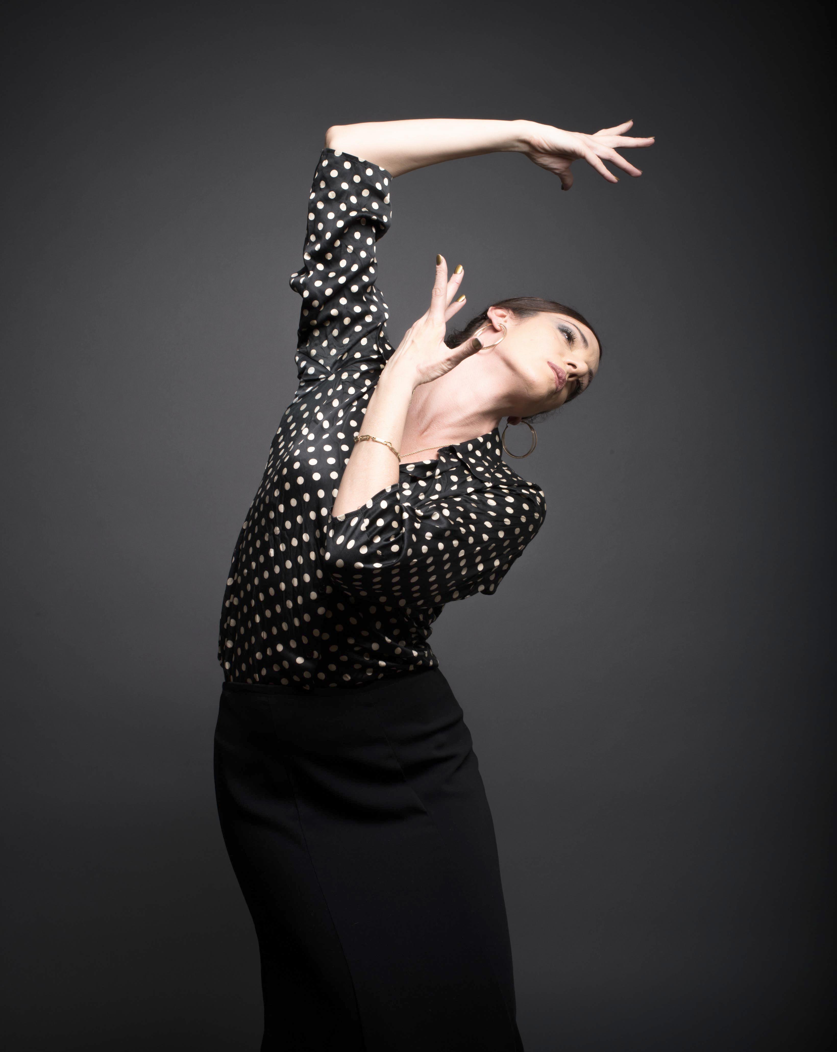 Savannah Fuentes will perform in a flamenco music and dance concert at the Port Angeles Community Playhouse on Wednesday. — Stephen Rusk ()