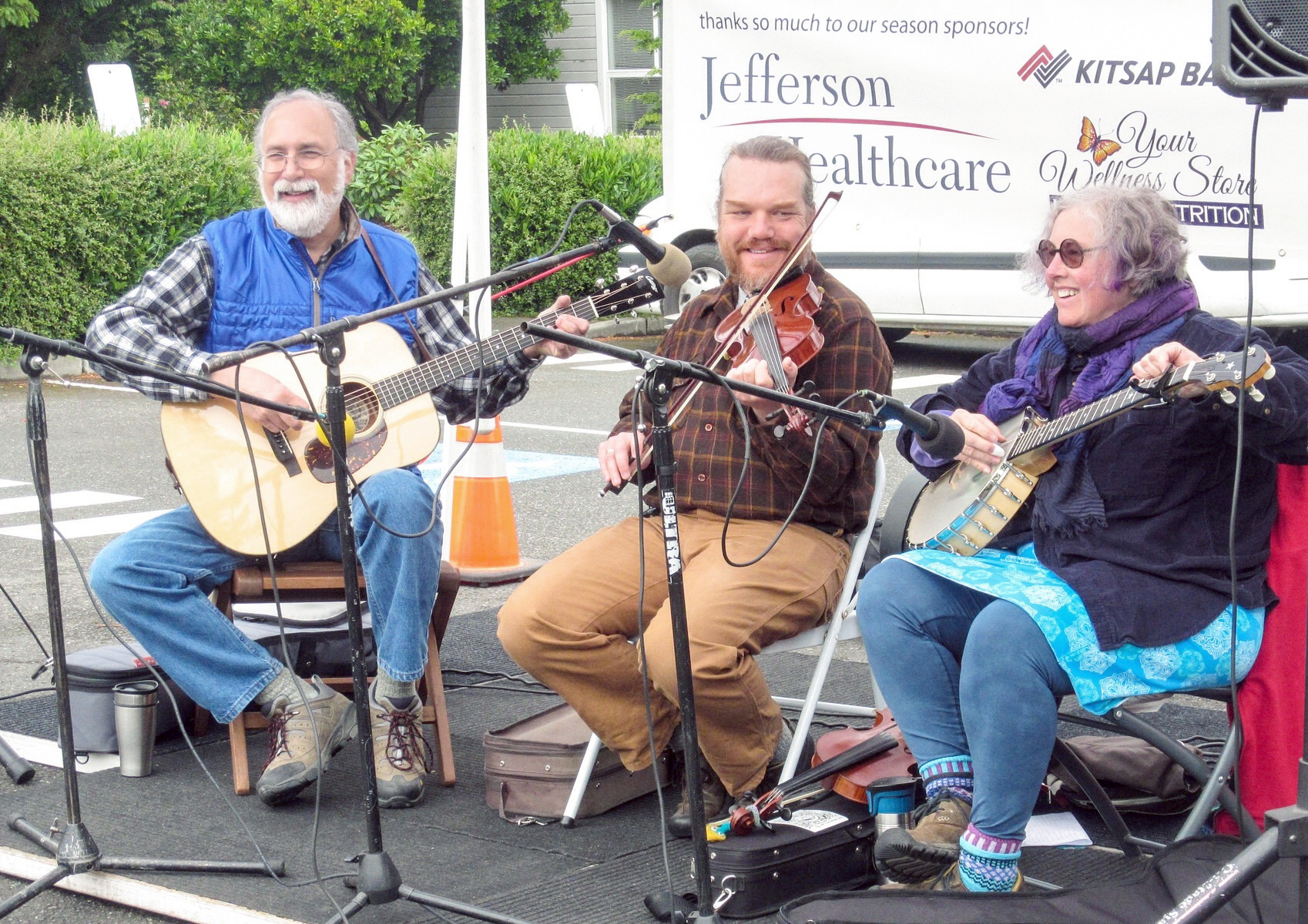 The Possum Carvers — from left