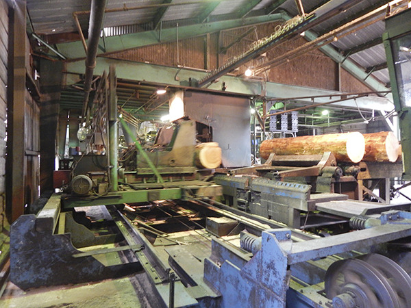 The Allen Logging Mill in Forks closed in July 2015. — Christi Baron/Olympic Peninsula News Group ()