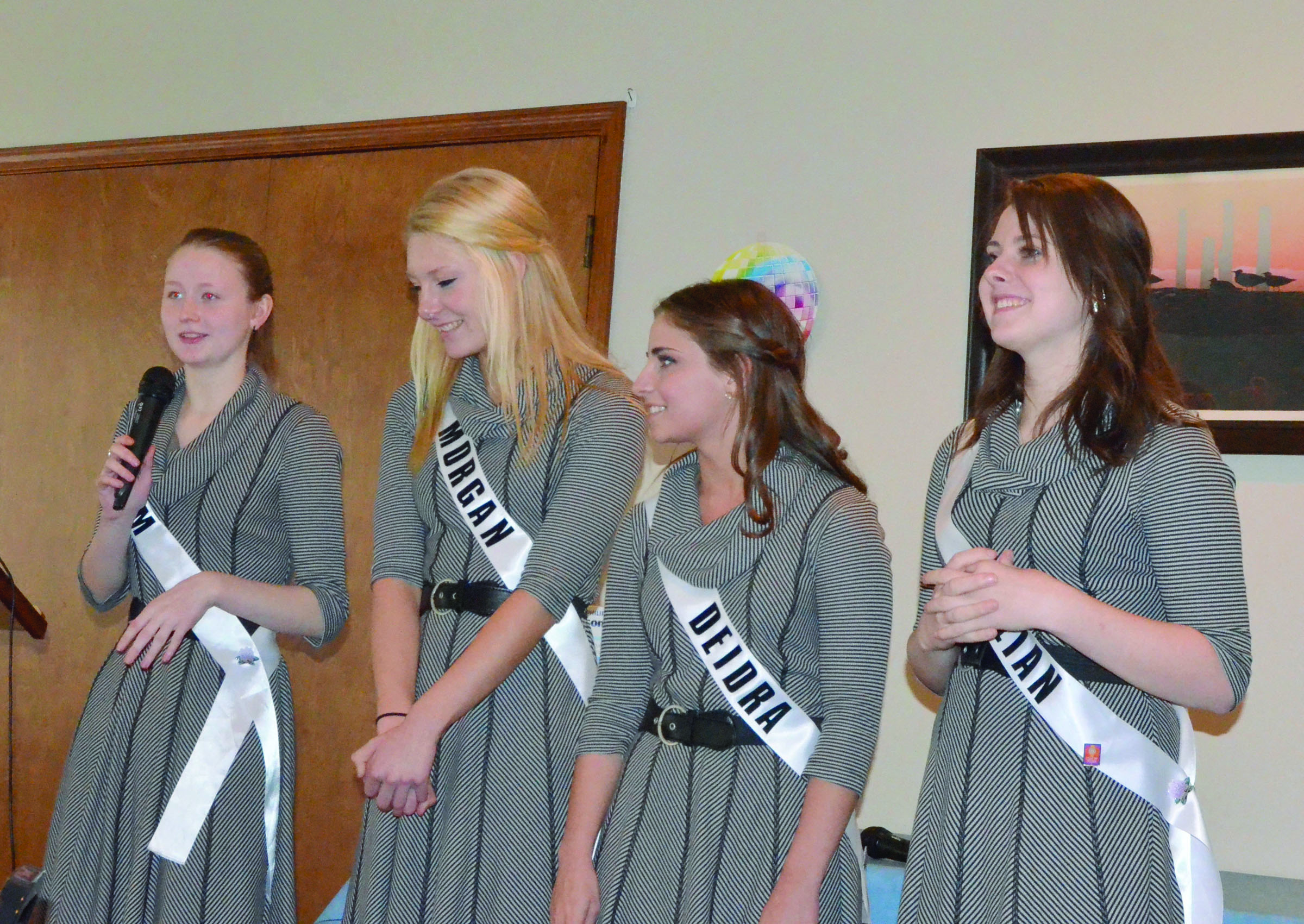 Rhododendron Festival royalty candidates