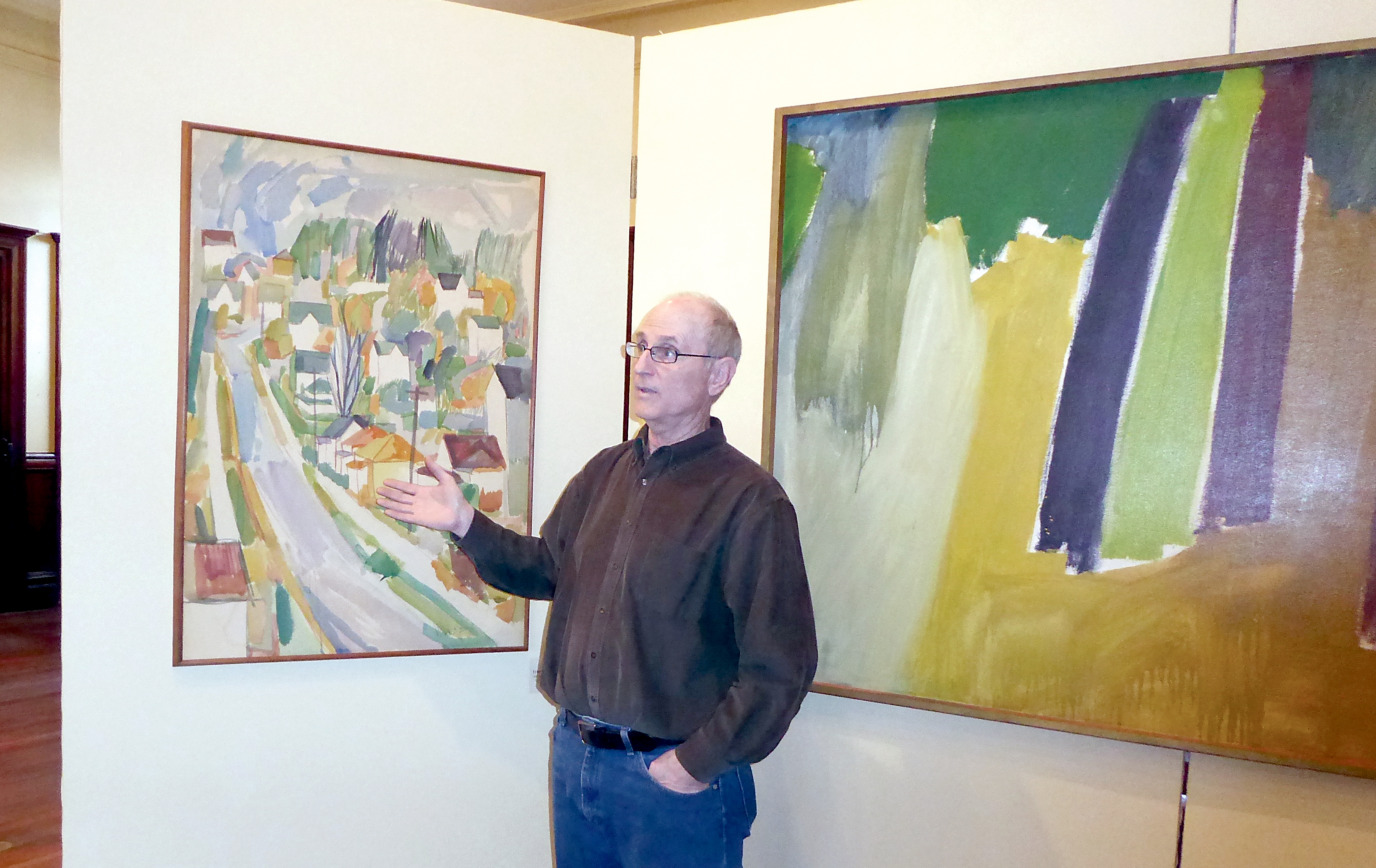 Jefferson Museum of Art & History Executive Director Bill Tennent is excited about a new exhibit of Thomas Wilson’s work