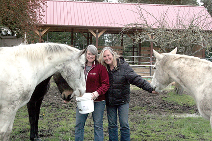 Olympic Peninsula Equine Network’s founders Valerie Jackson