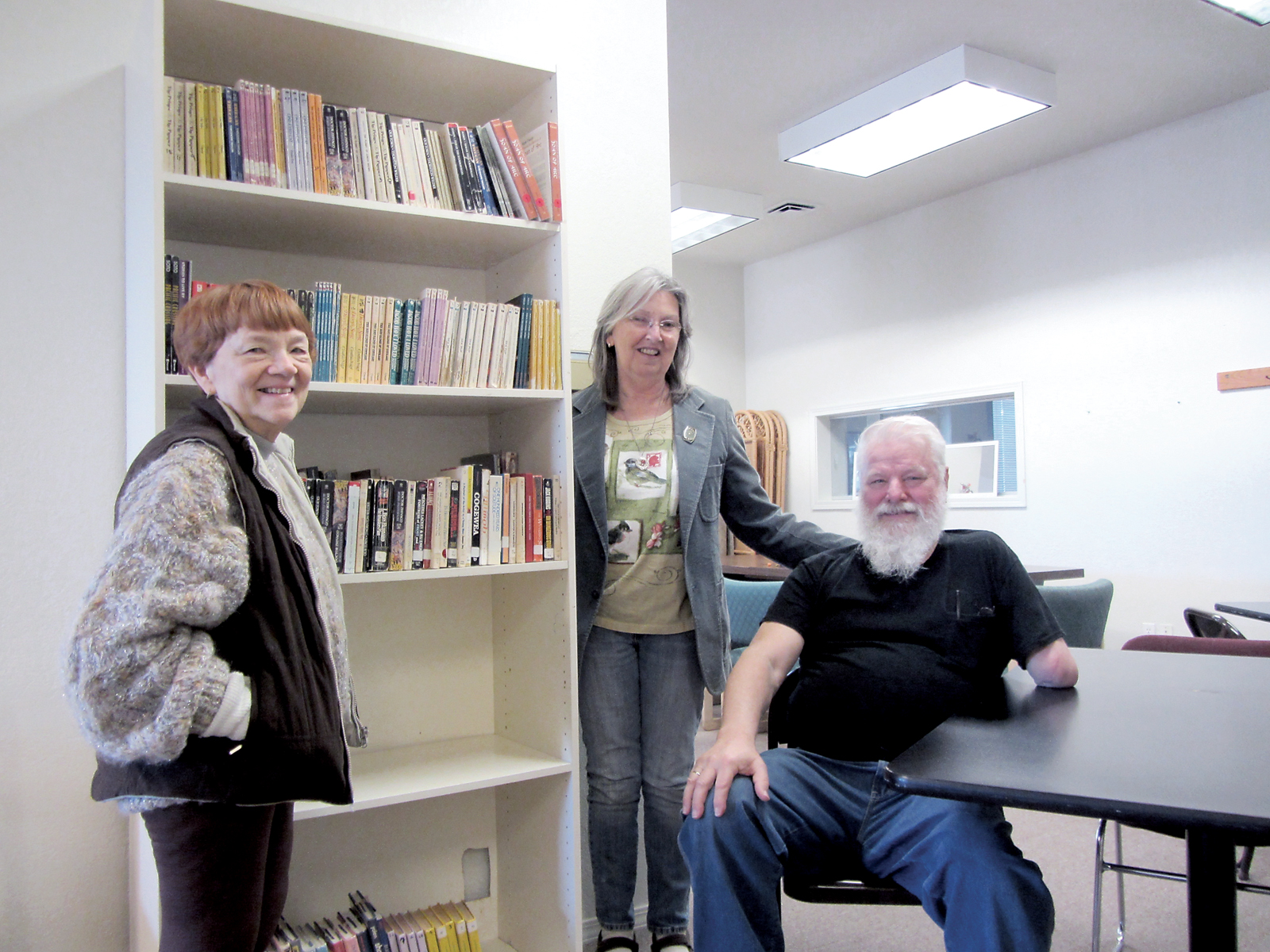 Among the volunteers making the Safe Harbor youth drop-in center at the Serenity House of Clallam County’s Sequim Housing Resource Center possible are