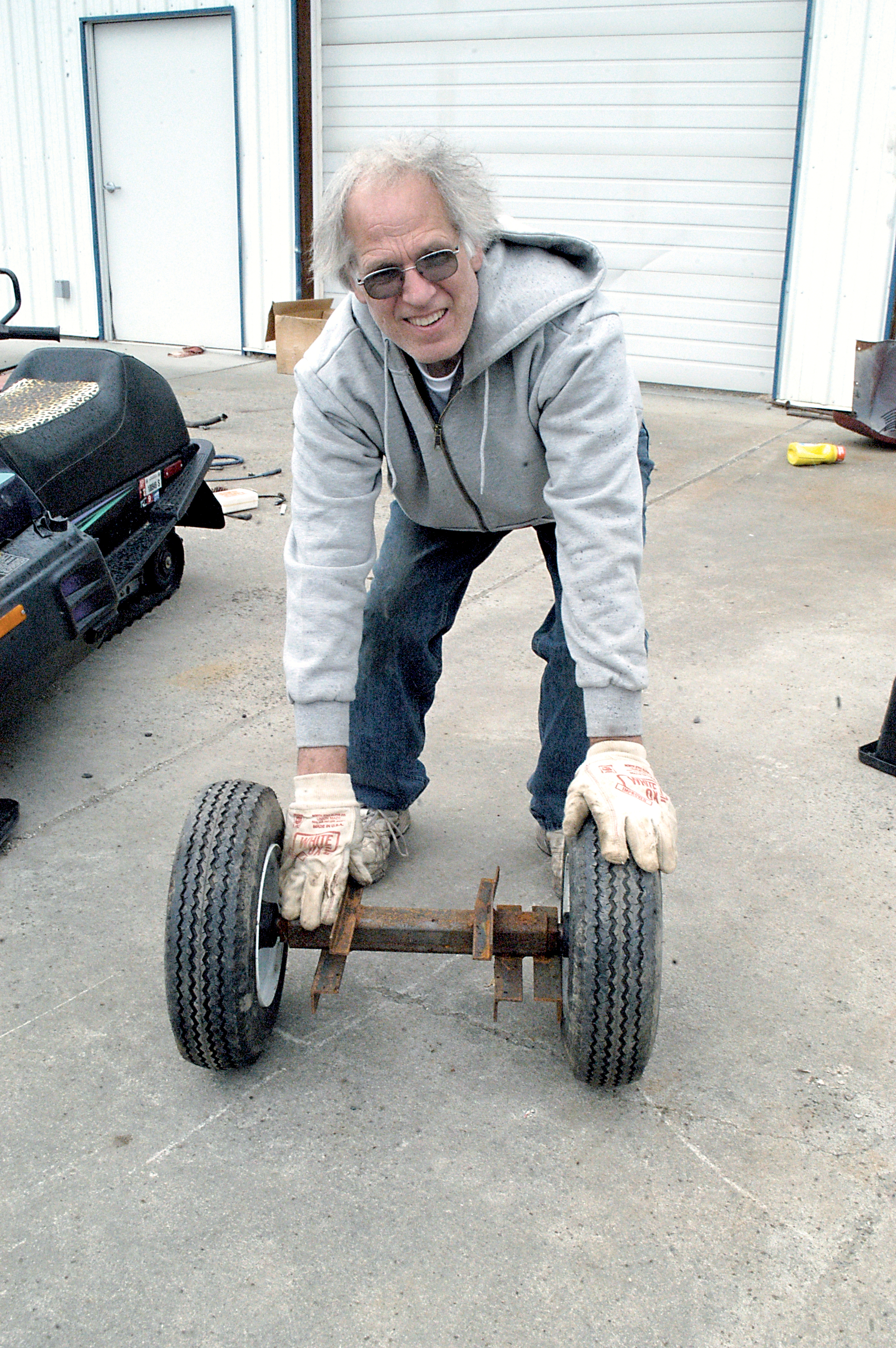 Jeff Monroe is slated to be honored in May for efforts last summer to relocate the Enchanted Valley chalet in Jefferson County. To move the building