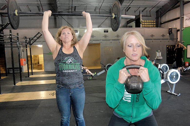 Storm King CrossFit co-owners Adrianne Rygaard