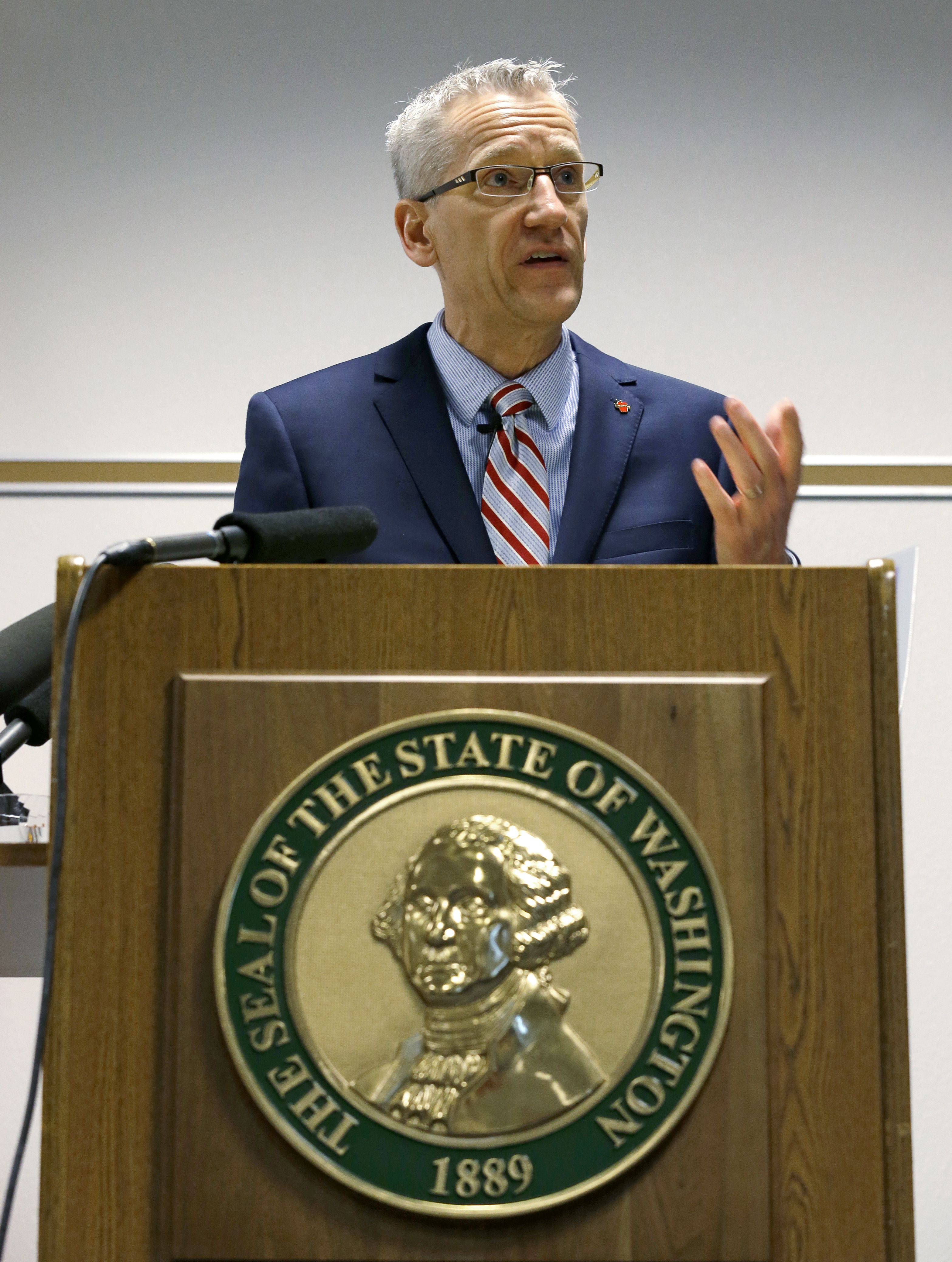 Secretary of Health John Wiesman ()