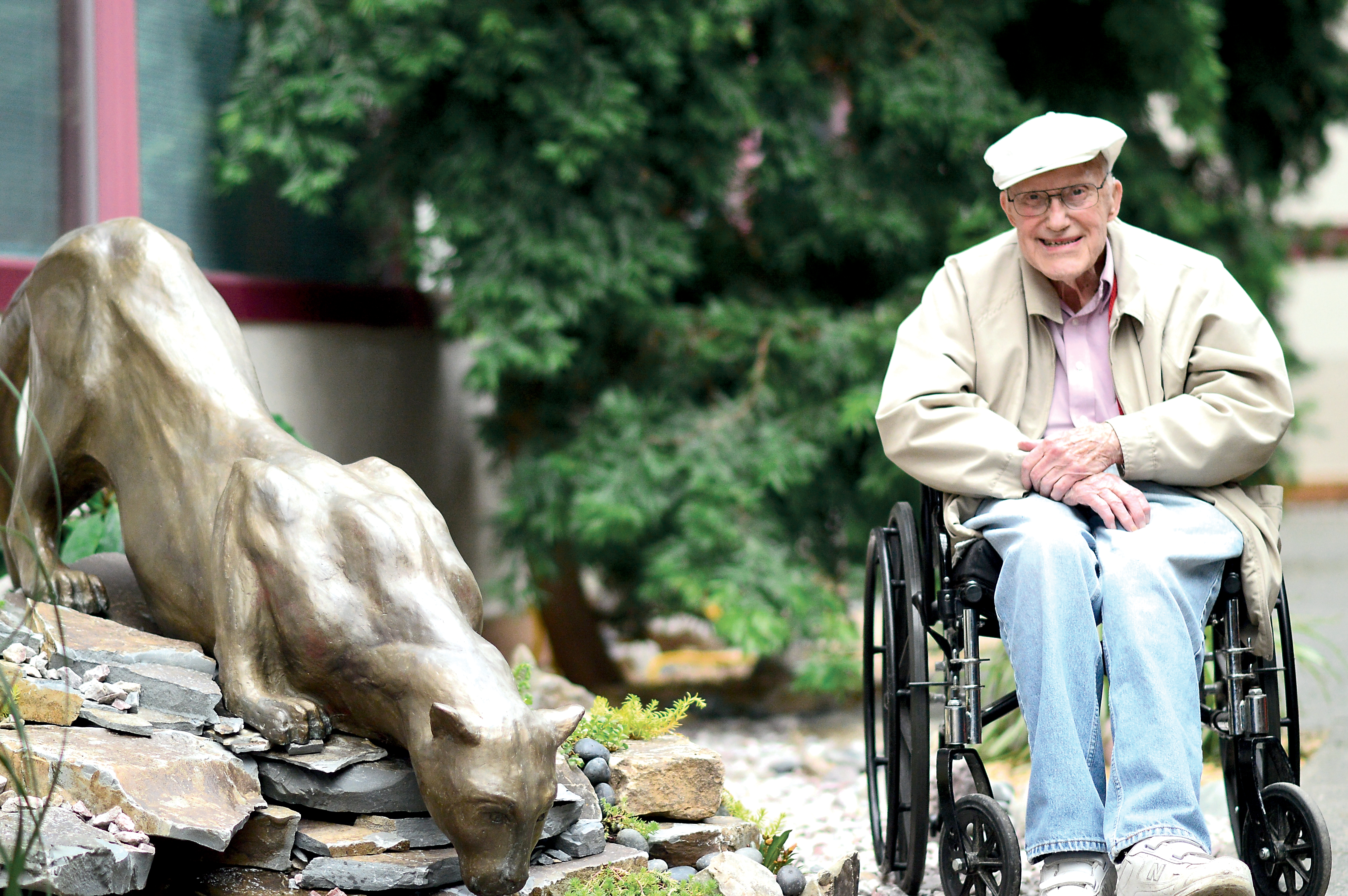 Artist Duncan McKiernan has given “Peninsula Cougar