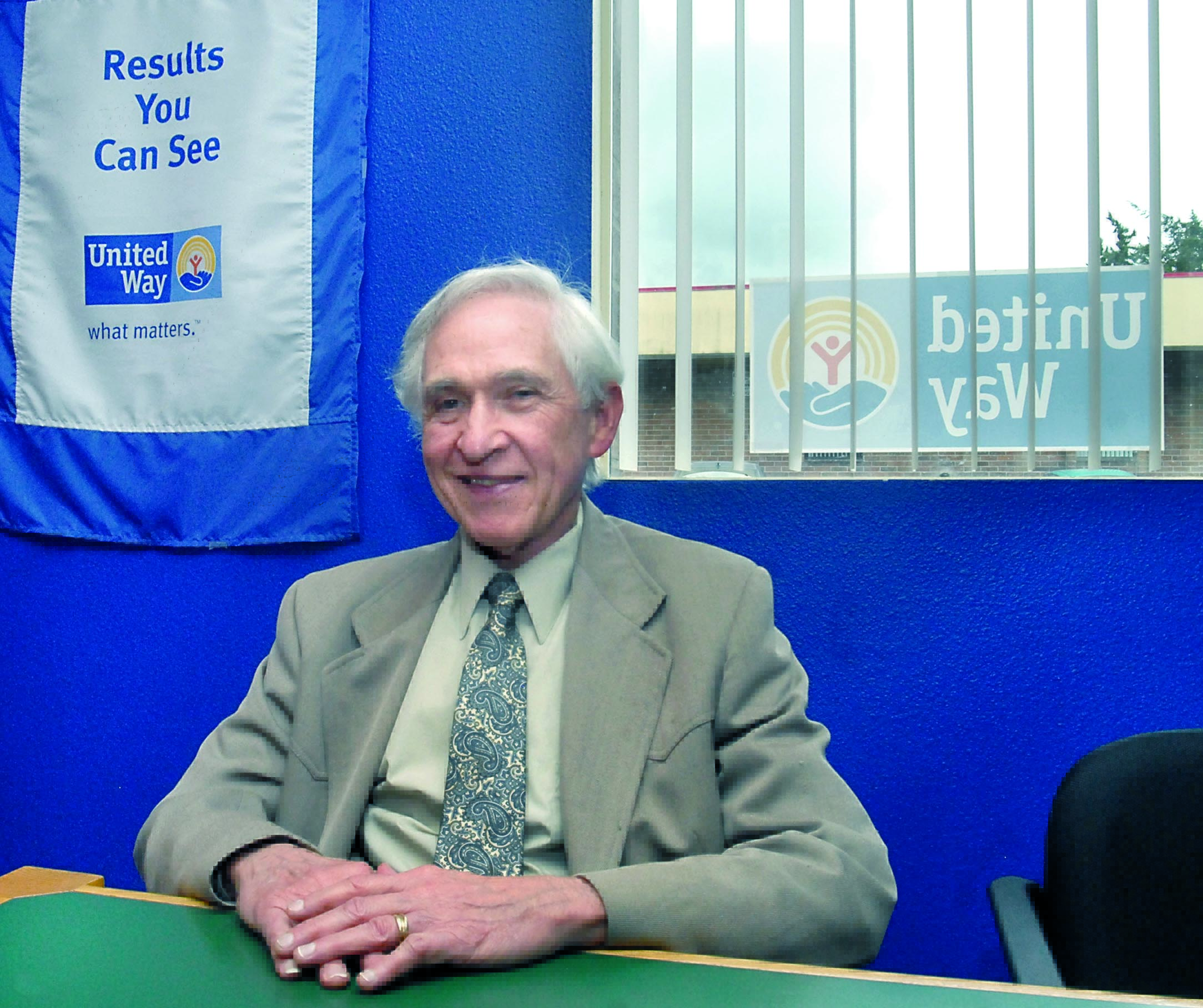 Donald Skinner is the new chief executive officer of United Way of Clallam County. — Keith Thorpe/Peninsula Daily News ()