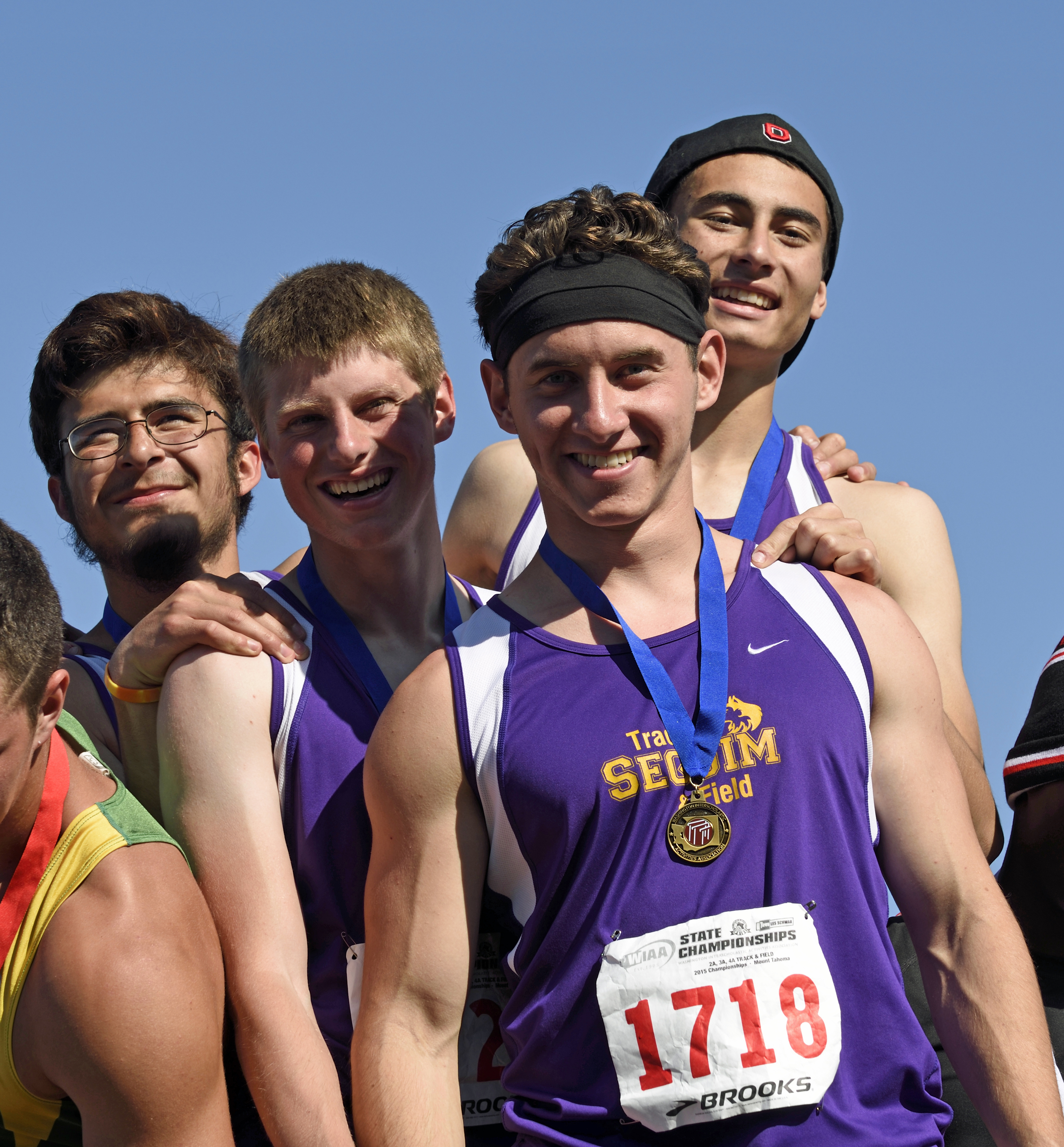 Sequim's boys 4x400-meter relay