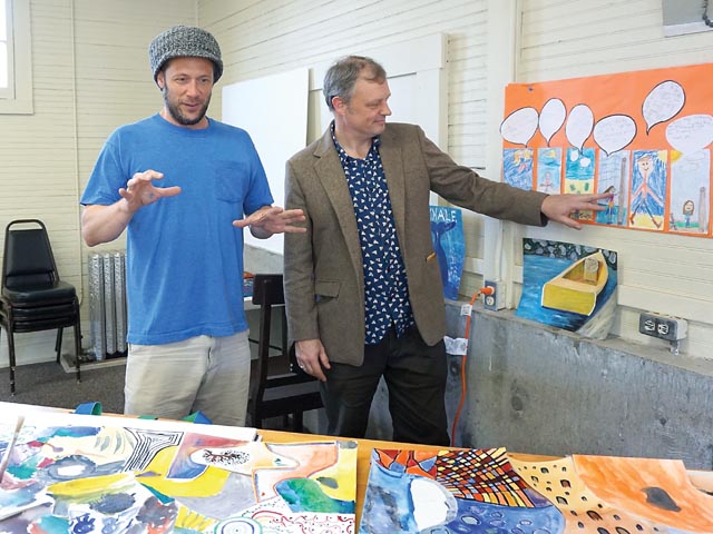 Artists Jesse Joshua Watson