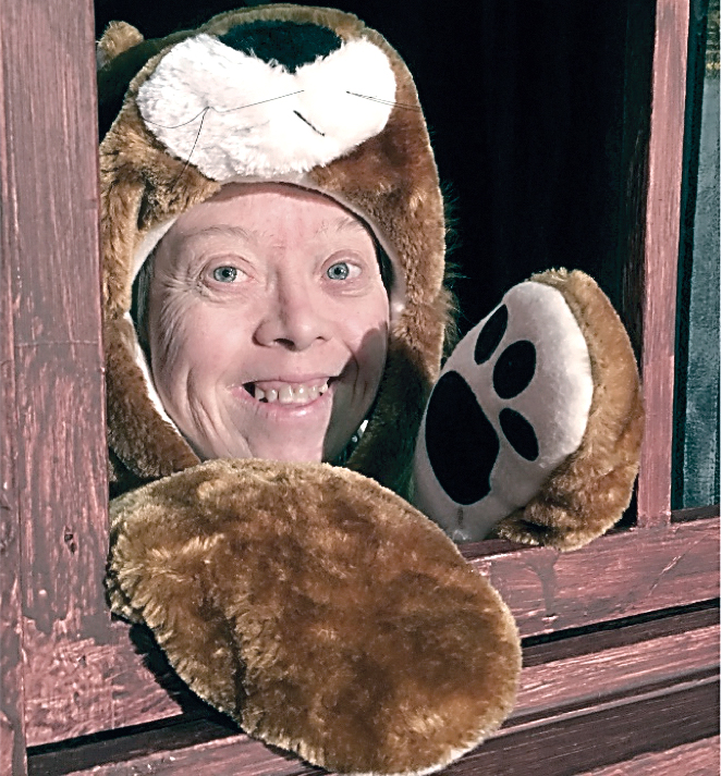 Joy Morrill is one of the many shining and fuzzy stars of Clallam Mosaic's “Where's Ward?” scheduled to be performed this weekend. (Bonne Smith)