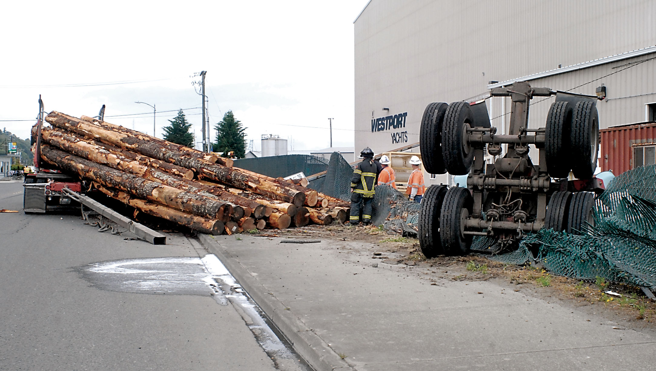 Port Angeles Fire Department Lt. Andrew Cooper