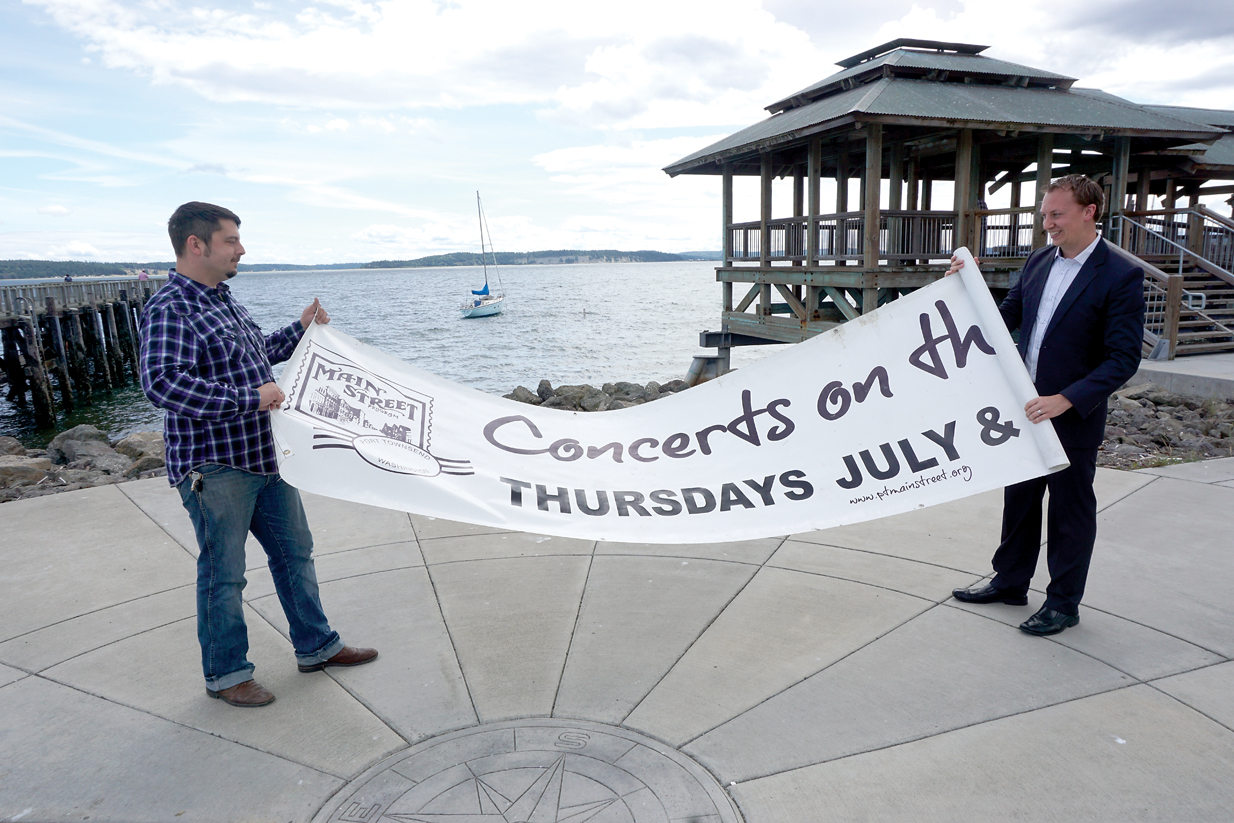 Concerts on the Dock music manager Dominic Svornich