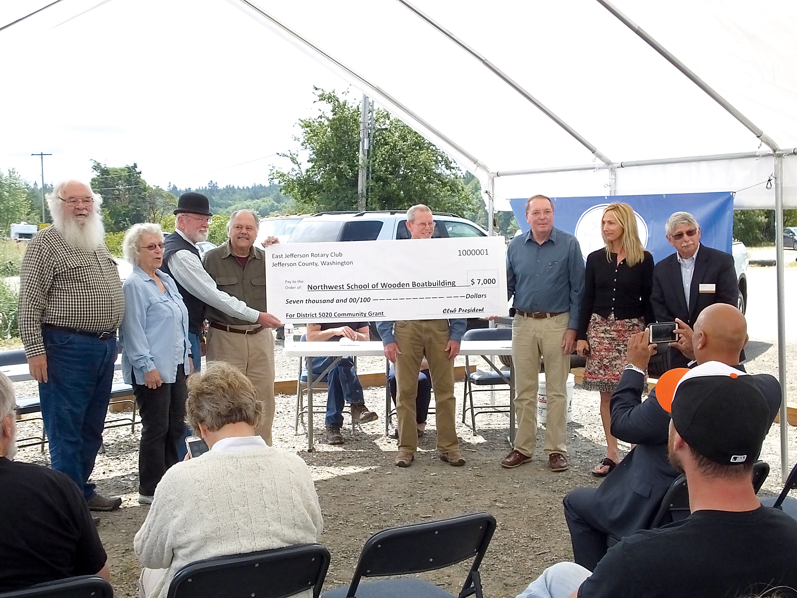 The Rotary Club of East Jefferson County presents a $7