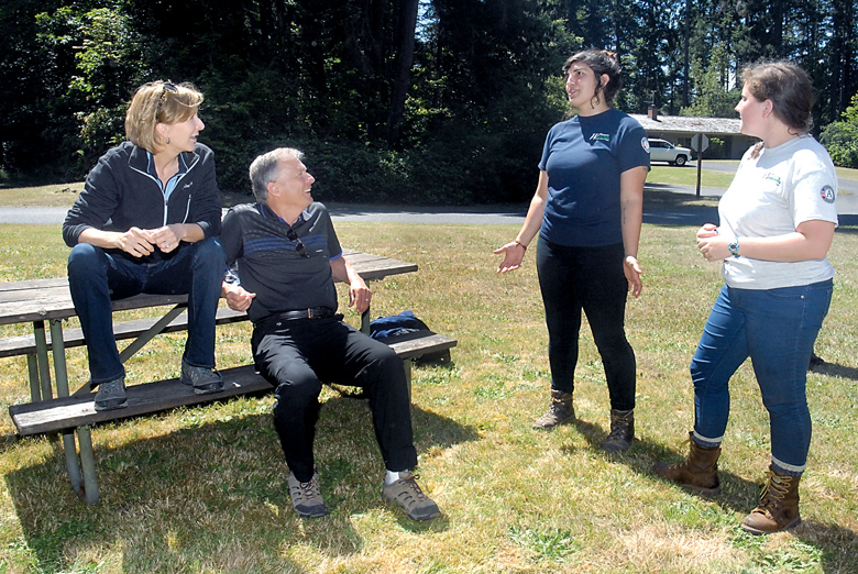 National park benefactors Sue and Mike Raney