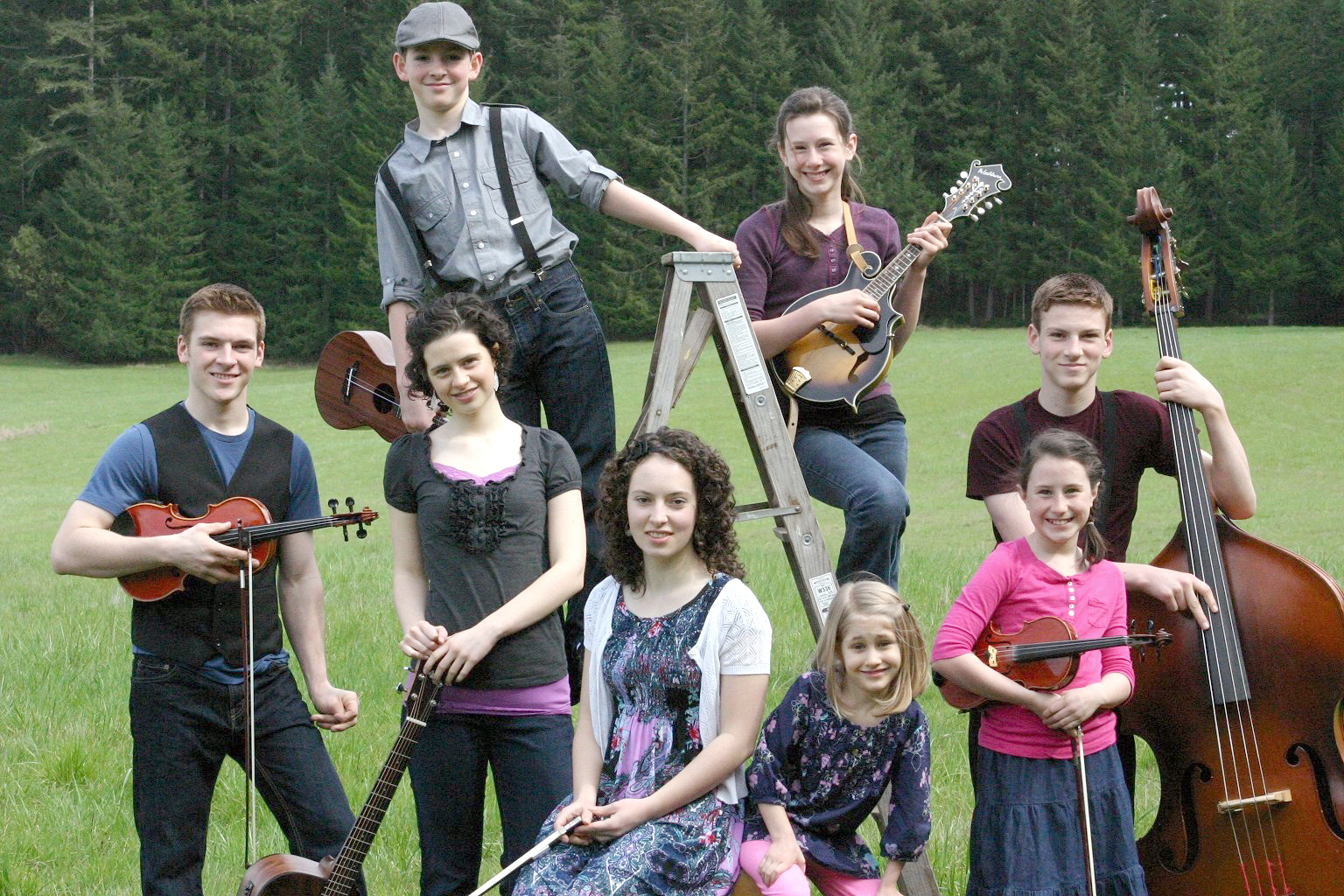 The Strings and Things band — from left