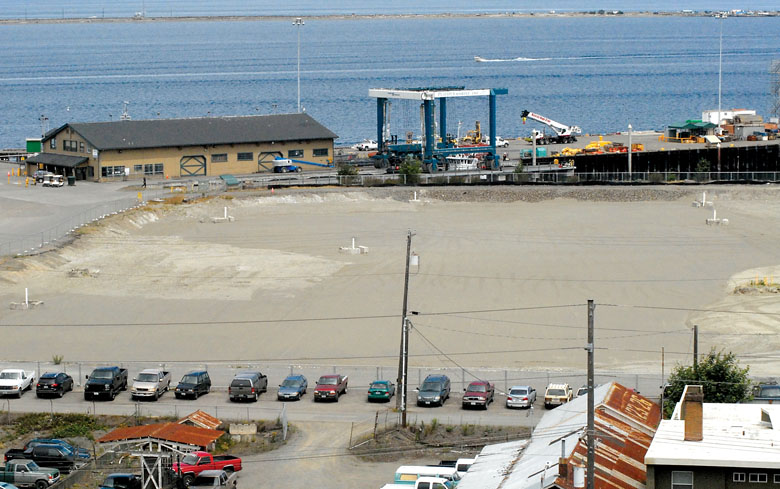 The former Peninsula Plywood/KPly site. — Keith Thorpe/Peninsula Daily News ()
