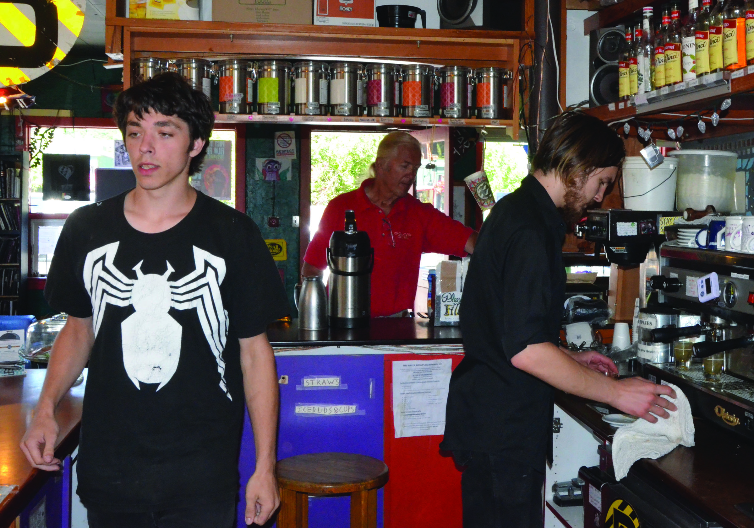 Boiler Room volunteer Michael Murphy