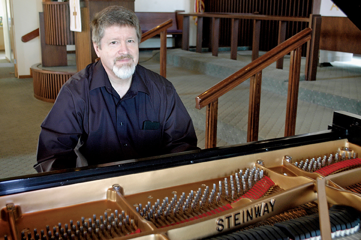 Pianist Ken Young will perform live in concert Saturday at St. Matthew's Lutheran Church in Port Angeles. (Chris McDaniel/Peninsula Daily News)