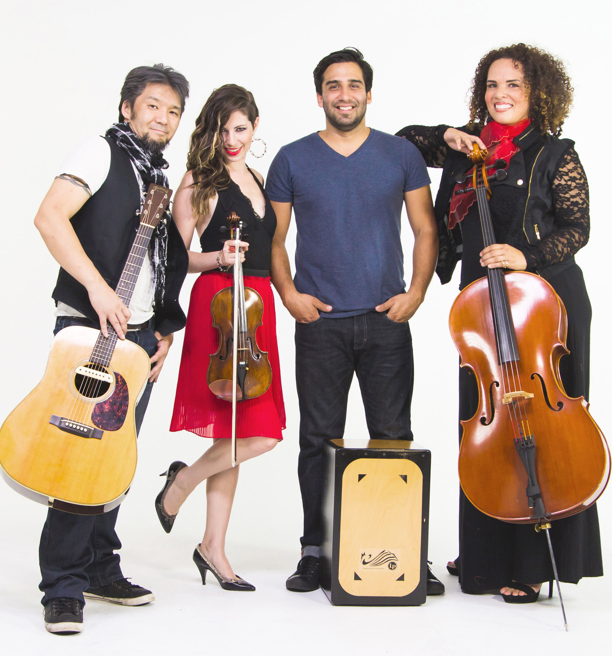 Latin Grammy nominated band Quattrosound will perform live this evening at the Bay Club